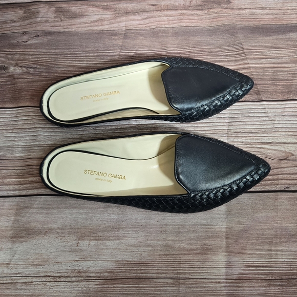 Stefano Gamba Black Women's Loafers - Picture 2 of 3